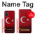 S2991 七面鳥サッカー Turkey Football Soccer Flag Samsung Galaxy A71 バックケース、フリップケース・カバー