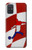 S2993 クロアチアサッカー Croatia Football Soccer Flag Samsung Galaxy A71 バックケース、フリップケース・カバー