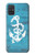 S3053 マリンアンカー Marine Anchor Blue Samsung Galaxy A71 バックケース、フリップケース・カバー