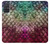 S3539 人魚の鱗 Mermaid Fish Scale Samsung Galaxy A71 バックケース、フリップケース・カバー