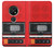 S3204 レッドカセットレコーダーグラフィック Red Cassette Recorder Graphic Nokia 7.2 バックケース、フリップケース・カバー