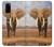 S0310 アフリカゾウ African Elephant Samsung Galaxy S20 バックケース、フリップケース・カバー