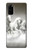 S0933 白馬 White Horses Samsung Galaxy S20 バックケース、フリップケース・カバー