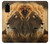 S1046 ライオン 森の王 Lion King of Forest Samsung Galaxy S20 バックケース、フリップケース・カバー