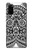 S1655 マオリのタトゥー Maori Tattoo Samsung Galaxy S20 バックケース、フリップケース・カバー