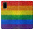 S2683 レインボーフラッグ プライド旗 Rainbow LGBT Pride Flag Samsung Galaxy S20 バックケース、フリップケース・カバー