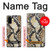 S2703 スネークスキンテクスチャグラフィックプリント Snake Skin Texture Graphic Printed Samsung Galaxy S20 バックケース、フリップケース・カバー