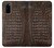 S2850 アリゲータースキングラフィック Brown Skin Alligator Graphic Printed Samsung Galaxy S20 バックケース、フリップケース・カバー