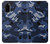 S2959 海軍迷彩 Navy Blue Camo Camouflage Samsung Galaxy S20 バックケース、フリップケース・カバー
