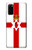 S3089 北アイルランドの国旗 Flag of Northern Ireland Samsung Galaxy S20 バックケース、フリップケース・カバー