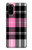 S3091 ピンクの模様のパターン Pink Plaid Pattern Samsung Galaxy S20 バックケース、フリップケース・カバー