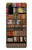 S3154 本棚 Bookshelf Samsung Galaxy S20 バックケース、フリップケース・カバー