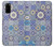 S3537 モロッコのモザイクパターン Moroccan Mosaic Pattern Samsung Galaxy S20 バックケース、フリップケース・カバー