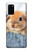 S0242 可愛いウサギ Cute Rabbit Samsung Galaxy S20 Plus, Galaxy S20+ バックケース、フリップケース・カバー