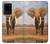 S0310 アフリカゾウ African Elephant Samsung Galaxy S20 Plus, Galaxy S20+ バックケース、フリップケース・カバー