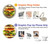 S0790 ハンバーガー Hamburger Samsung Galaxy S20 Plus, Galaxy S20+ バックケース、フリップケース・カバー