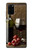 S1316 ブドウのボトルと赤ワインのグラス Grapes Bottle and Glass of Red Wine Samsung Galaxy S20 Plus, Galaxy S20+ バックケース、フリップケース・カバー
