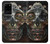 S1685 スチームパンク 頭蓋骨 Steampunk Skull Head Samsung Galaxy S20 Plus, Galaxy S20+ バックケース、フリップケース・カバー