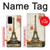S2108 エッフェル塔パリポストカード Eiffel Tower Paris Postcard Samsung Galaxy S20 Plus, Galaxy S20+ バックケース、フリップケース・カバー
