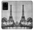 S2350 古いパリエッフェル塔 Old Paris Eiffel Tower Samsung Galaxy S20 Plus, Galaxy S20+ バックケース、フリップケース・カバー