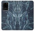 S2799 ライトブルーマーブルストーン グラフィックプリント Light Blue Marble Stone Texture Printed Samsung Galaxy S20 Plus, Galaxy S20+ バックケース、フリップケース・カバー
