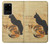 S3229 ヴィンテージ猫ポスター Vintage Cat Poster Samsung Galaxy S20 Plus, Galaxy S20+ バックケース、フリップケース・カバー