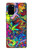 S3255 カラフルパターン Colorful Art Pattern Samsung Galaxy S20 Plus, Galaxy S20+ バックケース、フリップケース・カバー