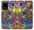 S3255 カラフルパターン Colorful Art Pattern Samsung Galaxy S20 Plus, Galaxy S20+ バックケース、フリップケース・カバー