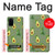 S3285 アボカドパターン Avocado Fruit Pattern Samsung Galaxy S20 Plus, Galaxy S20+ バックケース、フリップケース・カバー