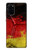S3303 ドイツの旗ビンテージフットボールのグラフィック Germany Flag Vintage Football Graphic Samsung Galaxy S20 Plus, Galaxy S20+ バックケース、フリップケース・カバー