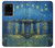 S3336 ヴァン・ゴッホローソンの星空 Van Gogh Starry Night Over the Rhone Samsung Galaxy S20 Plus, Galaxy S20+ バックケース、フリップケース・カバー