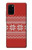 S3384 冬のシームレスな編み物パターン Winter Seamless Knitting Pattern Samsung Galaxy S20 Plus, Galaxy S20+ バックケース、フリップケース・カバー