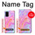 S3444 デジタルアートカラフルな液体 Digital Art Colorful Liquid Samsung Galaxy S20 Plus, Galaxy S20+ バックケース、フリップケース・カバー