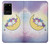 S3485 かわいい眠りユニコーン Cute Unicorn Sleep Samsung Galaxy S20 Plus, Galaxy S20+ バックケース、フリップケース・カバー