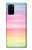 S3507 カラフルな虹 パステル Colorful Rainbow Pastel Samsung Galaxy S20 Plus, Galaxy S20+ バックケース、フリップケース・カバー