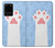 S3618 猫の足 Cat Paw Samsung Galaxy S20 Plus, Galaxy S20+ バックケース、フリップケース・カバー