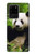 S1073 パンダは食べるのが楽しみ Panda Enjoy Eating Samsung Galaxy S20 Ultra バックケース、フリップケース・カバー