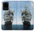 S1096 海で帆船 Sailing Ship in an Ocean Samsung Galaxy S20 Ultra バックケース、フリップケース・カバー