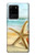 S1117 ビーチのヒトデ Starfish on the Beach Samsung Galaxy S20 Ultra バックケース、フリップケース・カバー