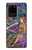 S1240 バリ絵画 Bali Painting Samsung Galaxy S20 Ultra バックケース、フリップケース・カバー