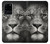 S1352 ライオンの顔 Lion Face Samsung Galaxy S20 Ultra バックケース、フリップケース・カバー