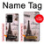 S2211 パリエッフェル塔ポストカード Paris Postcard Eiffel Tower Samsung Galaxy S20 Ultra バックケース、フリップケース・カバー