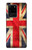 S2303 英国ヴィンテージ国旗 British UK Vintage Flag Samsung Galaxy S20 Ultra バックケース、フリップケース・カバー