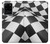 S2408 市松模様のスポーツ レース旗 Checkered Winner Flag Samsung Galaxy S20 Ultra バックケース、フリップケース・カバー