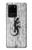 S2446 木材のヤモリ グラフィックプリント Gecko Wood Graphic Printed Samsung Galaxy S20 Ultra バックケース、フリップケース・カバー