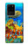 S2568 海と魚とサンゴ Sea Seabed Fish Corals Underwater Ocean Samsung Galaxy S20 Ultra バックケース、フリップケース・カバー