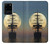 S2897 海賊船 ムーン・ナイト Pirate Ship Moon Night Samsung Galaxy S20 Ultra バックケース、フリップケース・カバー