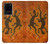 S2901 リザードアボリジニアート Lizard Aboriginal Art Samsung Galaxy S20 Ultra バックケース、フリップケース・カバー