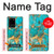 S2906 アクアターコイズ宝石グラフィックプリント Aqua Turquoise Stone Samsung Galaxy S20 Ultra バックケース、フリップケース・カバー
