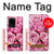 S2943 ピンクローズ Pink Rose Samsung Galaxy S20 Ultra バックケース、フリップケース・カバー